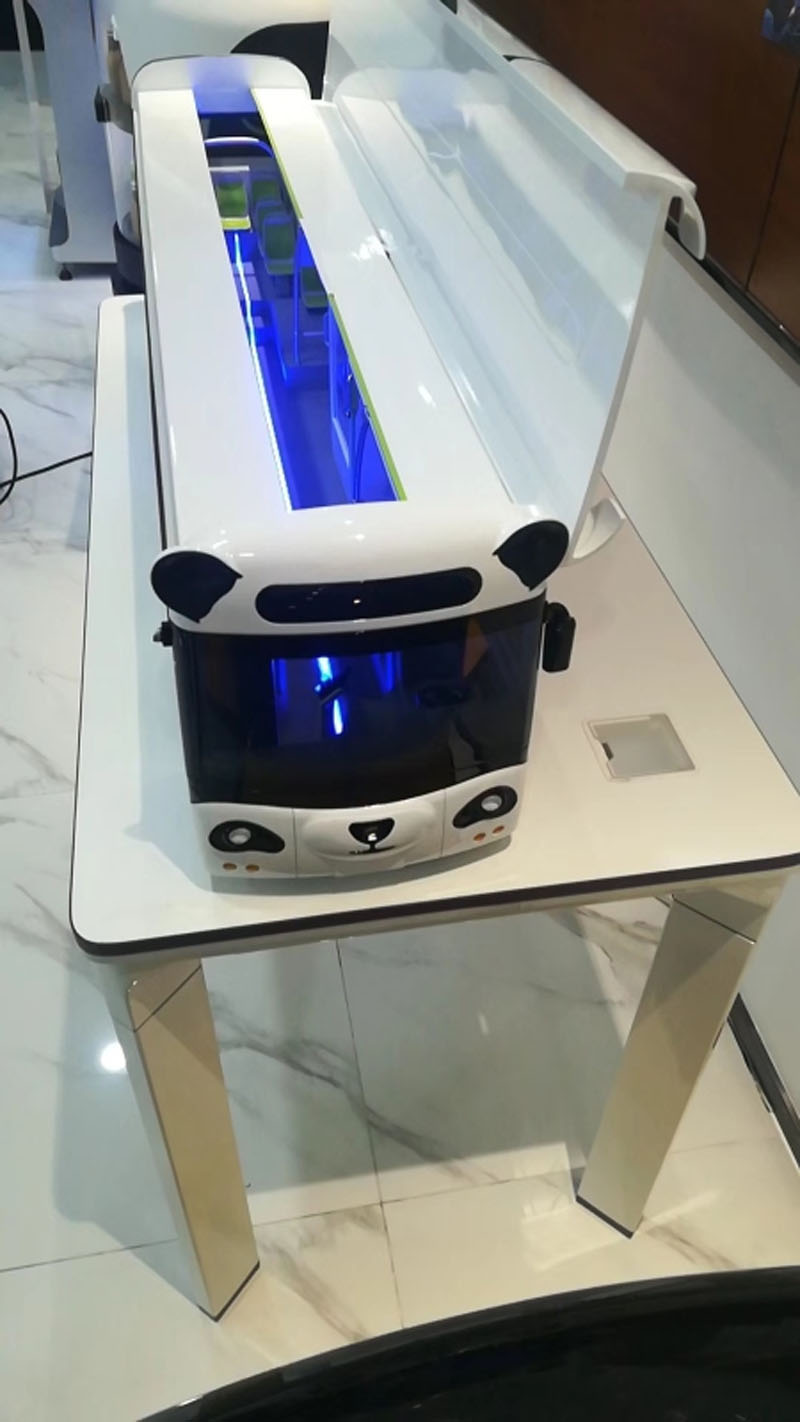 汽車模型公司-小比例大巴車模型