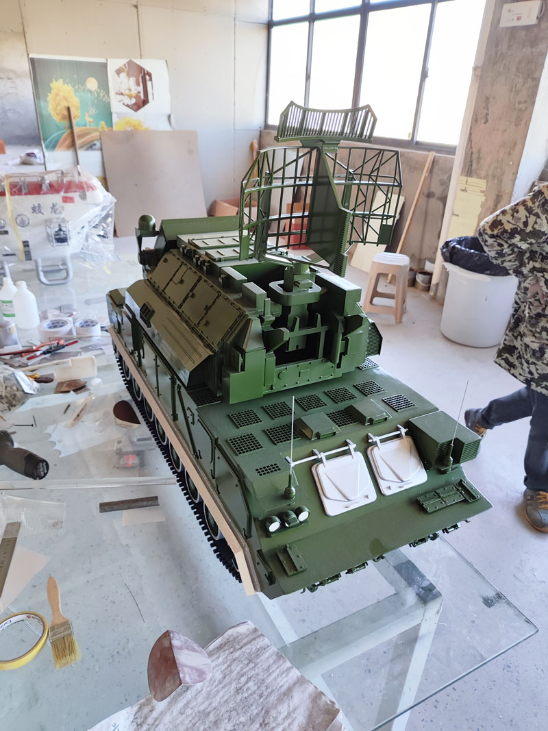 紅旗17A導彈車模型