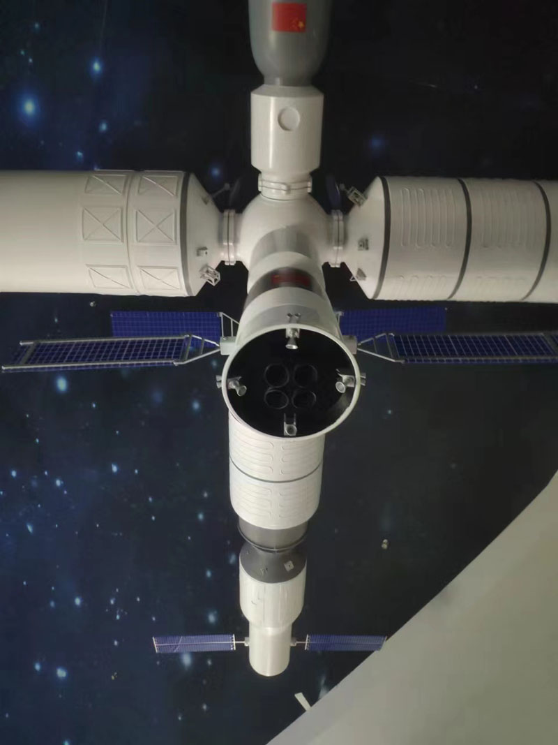 中（zhōng）國（guó）空間站模型